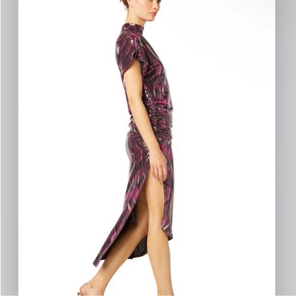 MISA Los Angeles Divia Ikat Sequin Dress, NWT - Picture 4 of 9